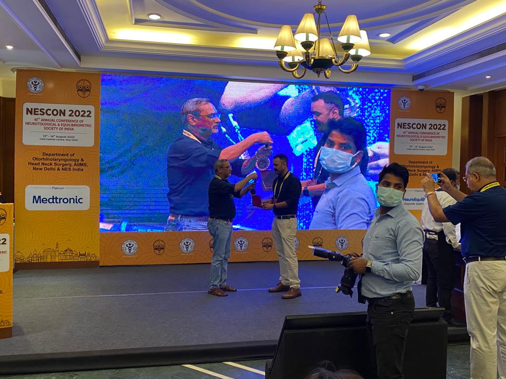 NESCON 2022 New Delhi Dr Prateek Porwal Vertigo Specialist