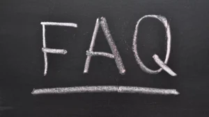 FAQ concept image representing frequently asked questions about vertigo, BPPV, and inner ear disorders