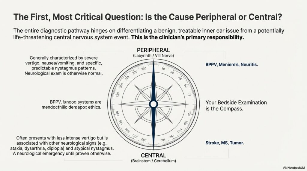vertigo or stroke HINTS exam