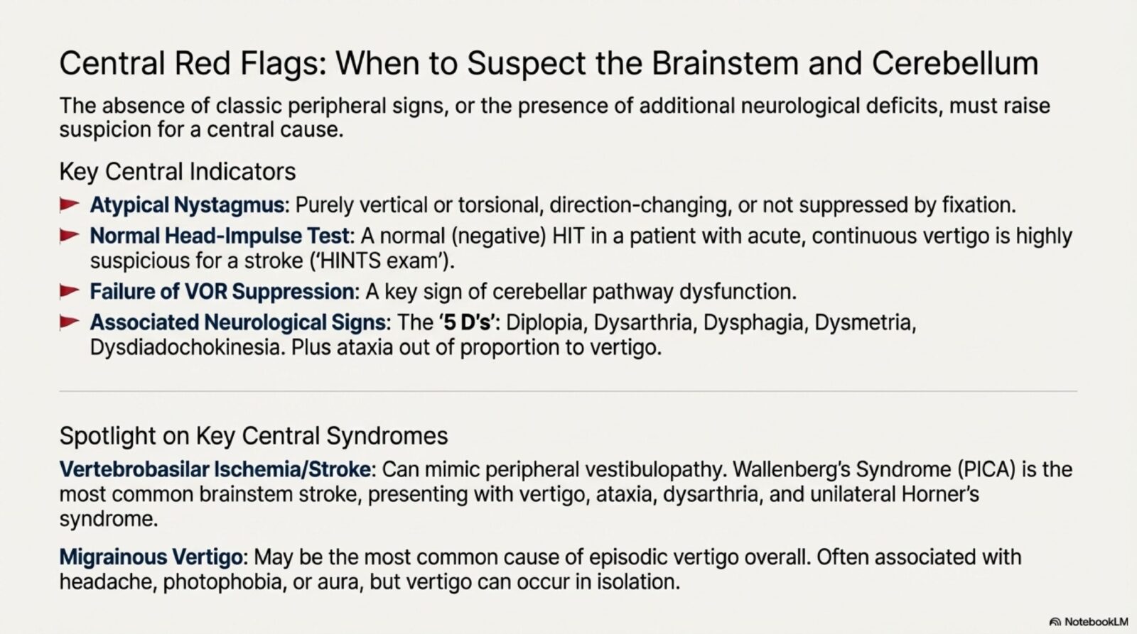 Lecture slide 12 from the vestibular rehabilitation series — balance retraining exercises and clinical outcomes data