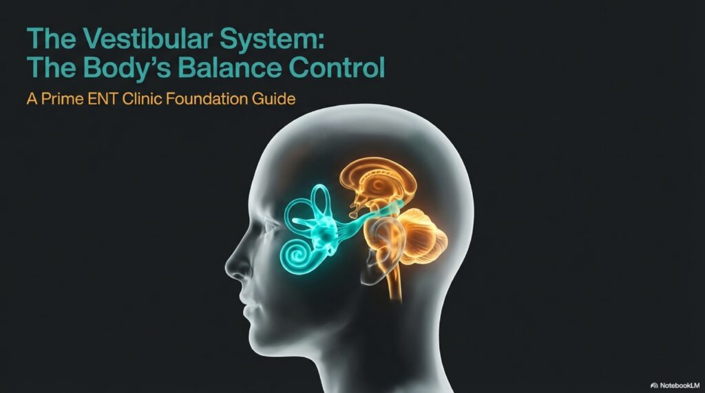 perilymph fistula Foundational diagram of inner ear anatomy showing the vestibular system — semicircular canals, utricle, saccule, and cochlea