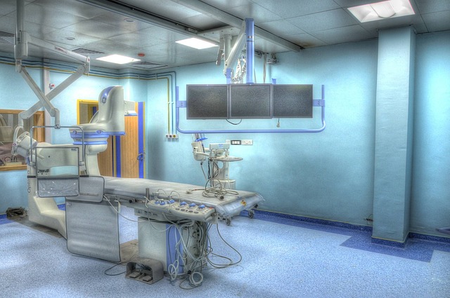 Operating room with medical imaging and surgical equipment — cervical vertigo misdiagnosis | Dr. Prateek Porwal, ENT