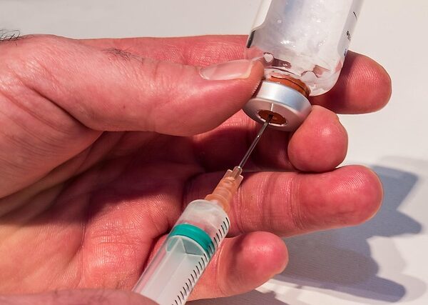 Drawing medication into a syringe from a vial — flunarizine for vestibular migraine | Dr. Prateek Porwal, ENT