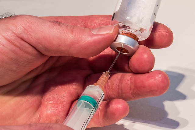 Drawing medication into a syringe from a vial — flunarizine for vestibular migraine | Dr. Prateek Porwal, ENT