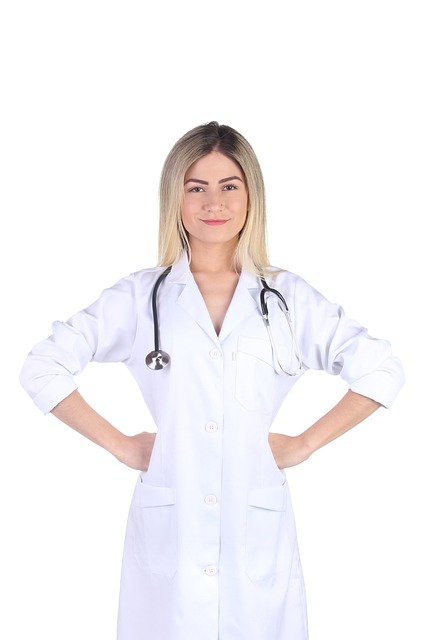 Doctor in white coat with stethoscope, hands on hips — करवट बदलने पर चक्कर | Dr. Prateek Porwal, ENT