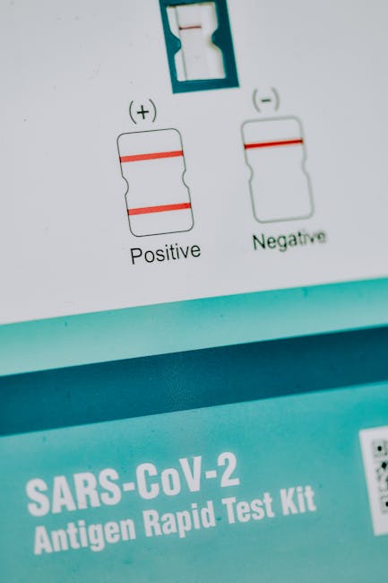 SARS-CoV-2 antigen rapid test kit instructions showing positive and negative results — Vertigo Doc… | Dr. Prateek Porwal, ENT