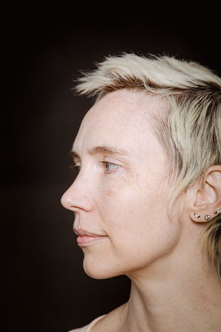 Profile of a woman's head showing her ear and nose — vestibular rehabilitation success rate | Dr. Prateek Porwal, ENT