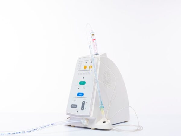 Medical device with syringe and tubing for ENT procedures — vng testing for vertigo | Dr. Prateek Porwal, ENT